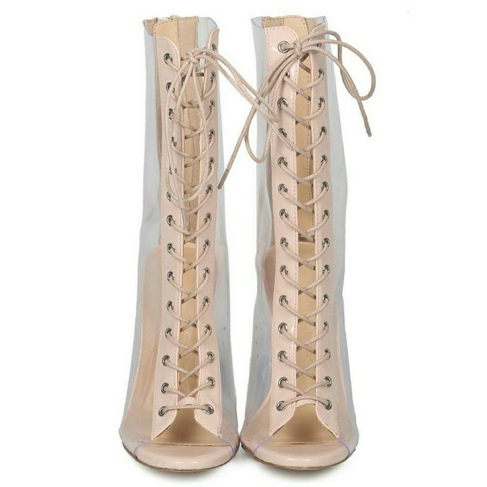 Clear Transparent Booties - Picture 5 of 6